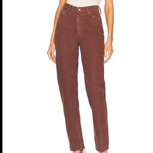 MOTHER Jeans SNACKS! High Waisted Twizzy Skimp in French Roast size 26